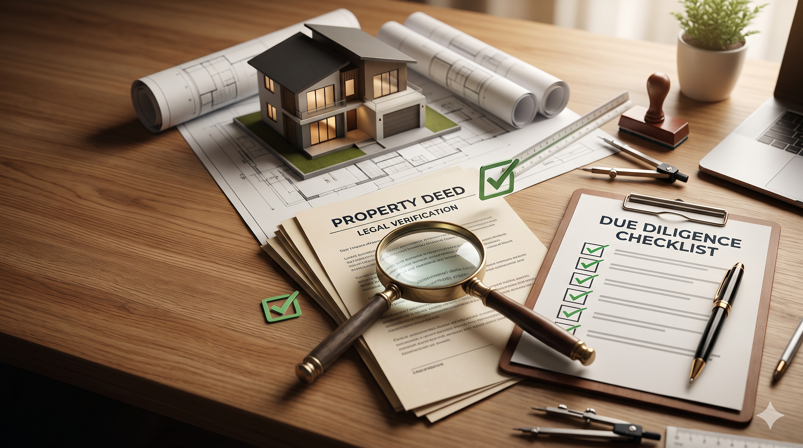 Checks before buying property